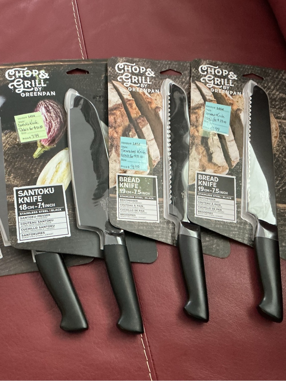 Chop & Grill by GreenPan Knife Set